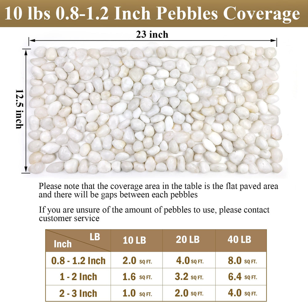 FANTIAN pebbles in plant pot, decorative topdressing improves presentation