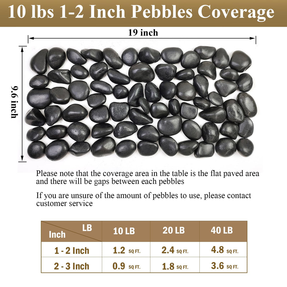 FANTIAN pond edge with pebbles after rinse to prevent residue in water features