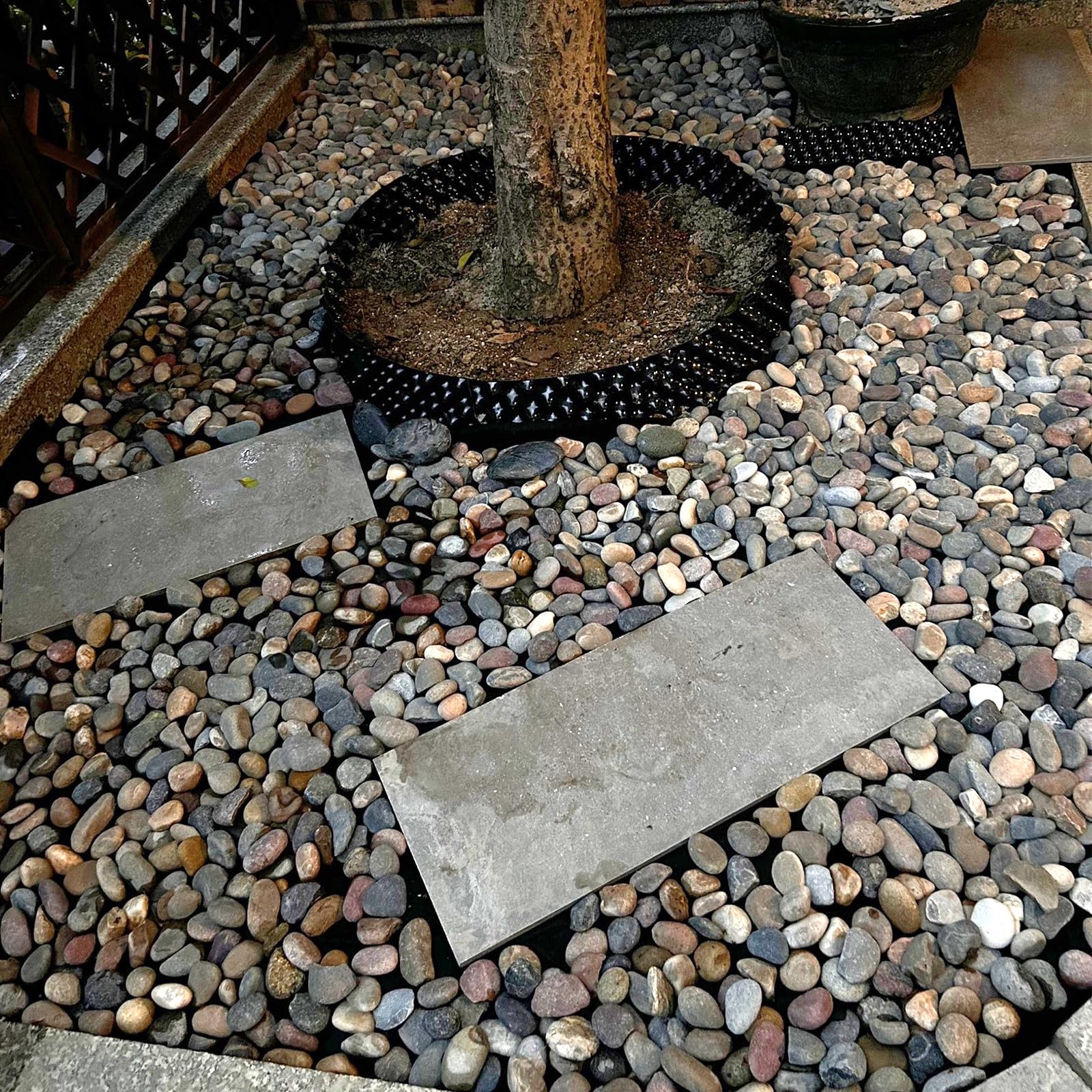 FANTIAN wet stones showing deeper colors and enhanced aesthetic appeal