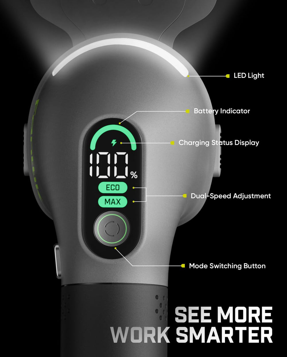 Fanttik chrome-plated blade closeup showing corrosion resistance and longevity