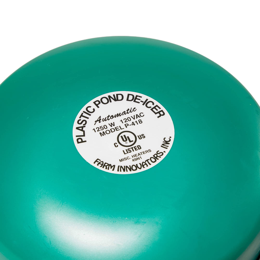 Farm Innovators grounded 10-foot cord detail offering safe outdoor reach