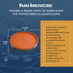 Farm Innovators BD-75 thermostat closeup showing control detail for efficient heating