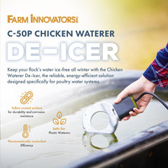Farm Innovators close-up of Teflon coating protecting metal for long-lasting use