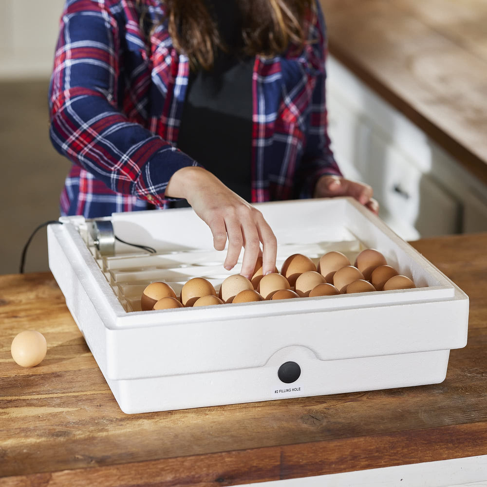 Farm Innovators parts placed in dishwasher showing dishwasher-safe convenience