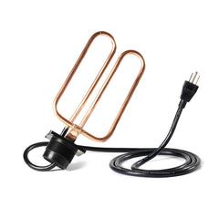Farm Innovators front view of brown DPH-15 showing compact safety