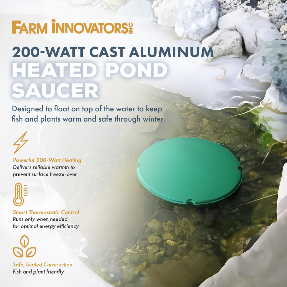Farm Innovators close-up of cast-aluminum surface highlighting corrosion resistance