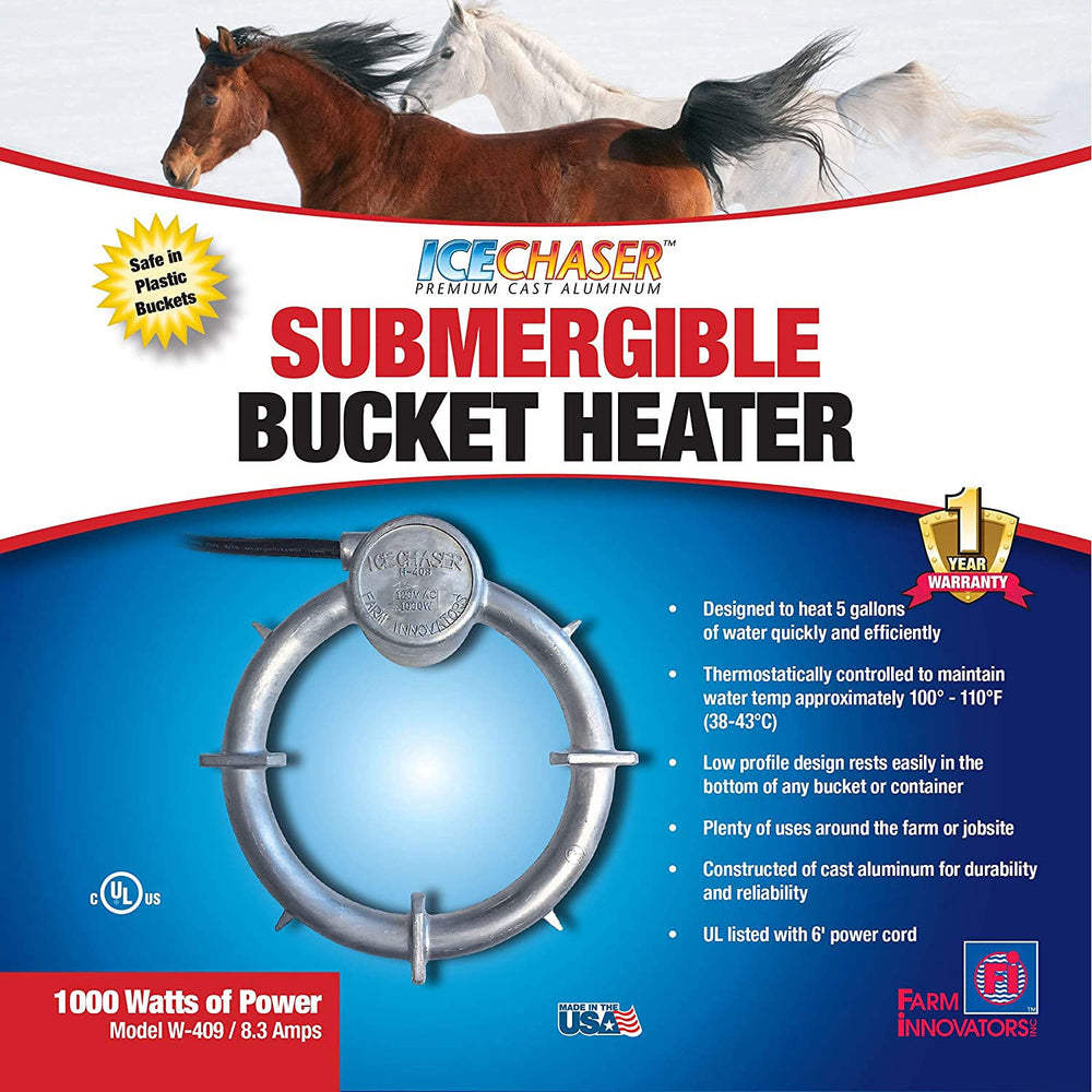 Farm Innovators UL approved label and made in USA marking showing safety and quality assurance