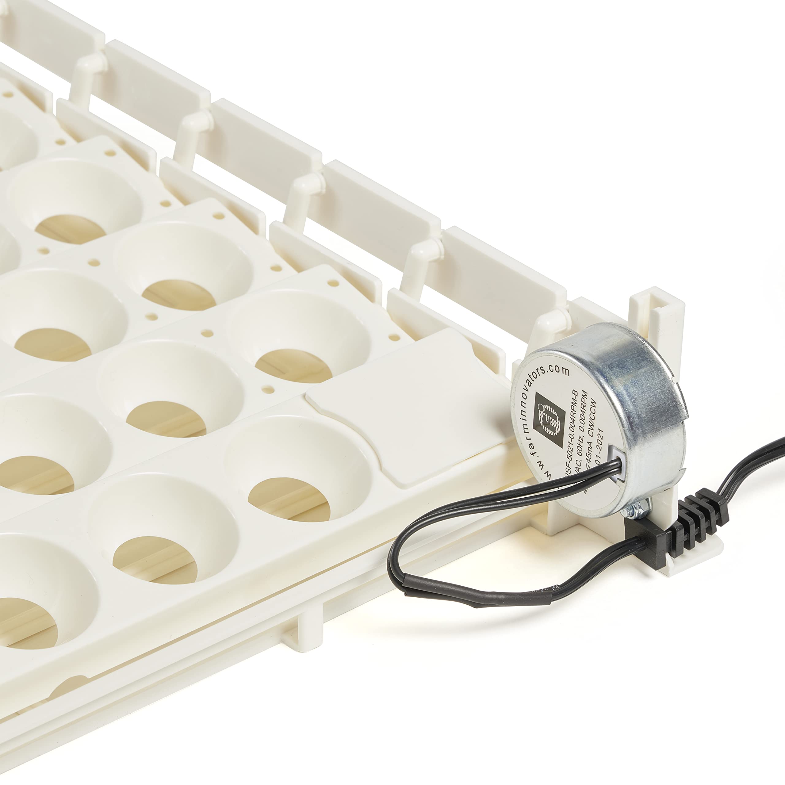 Farm Innovators included thermometer close-up for quick incubation checks
