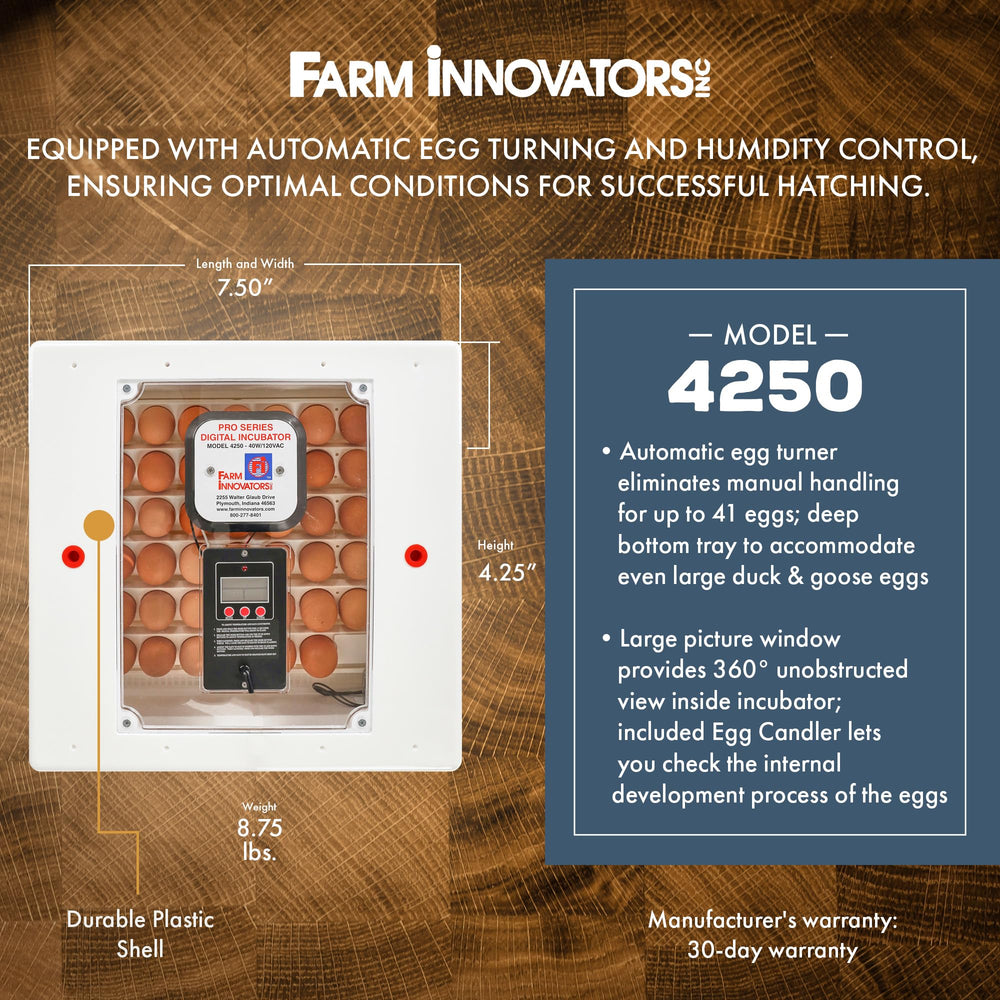 Farm Innovators open lid top view showing interior access and easy maintenance benefit