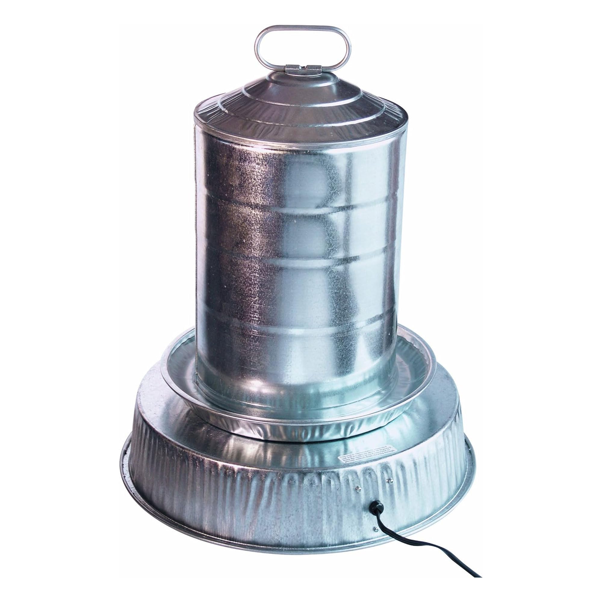 Farm Innovators base wired connection and plug for safe electrical hookup