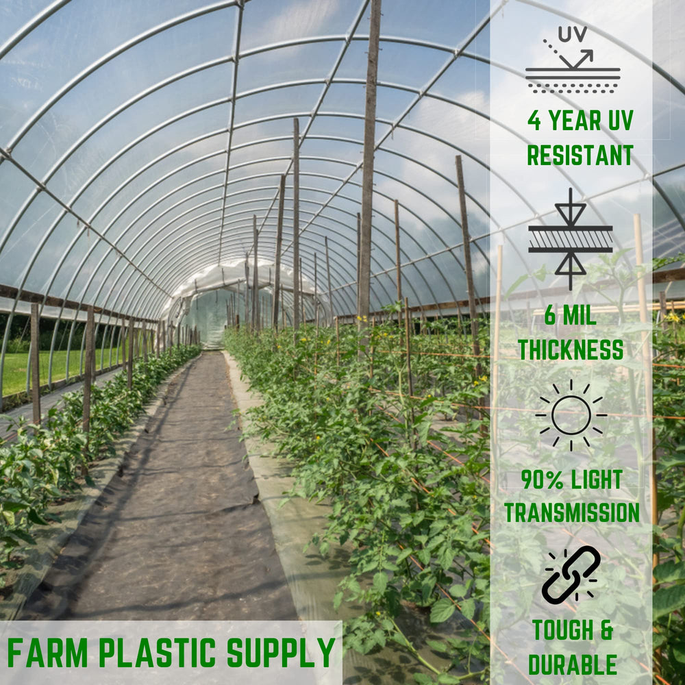 Farm Plastic Supply close-up of polyethylene texture highlighting tear resistance