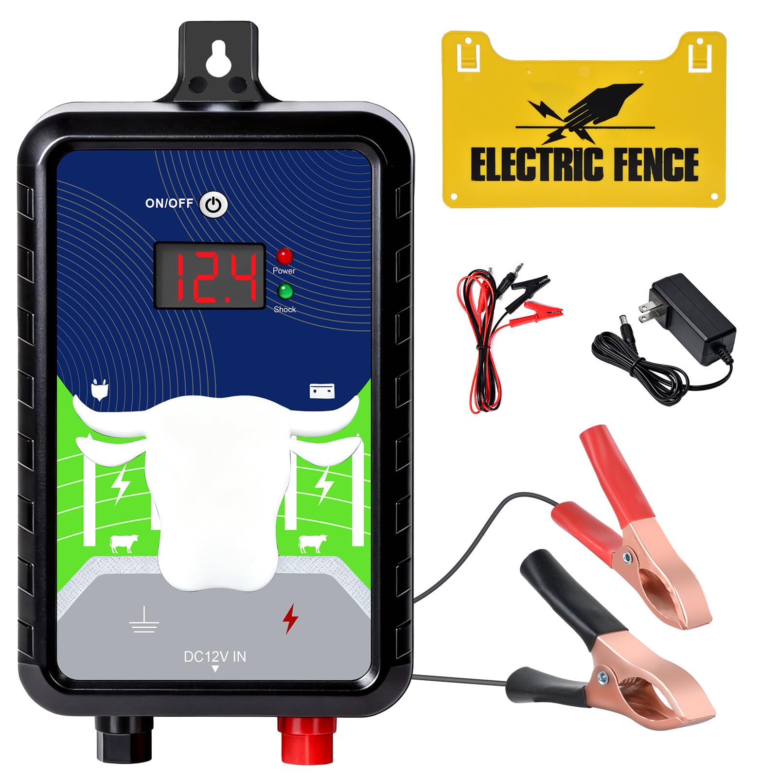 FarmNix front panel with LED display showing operational status and easy control