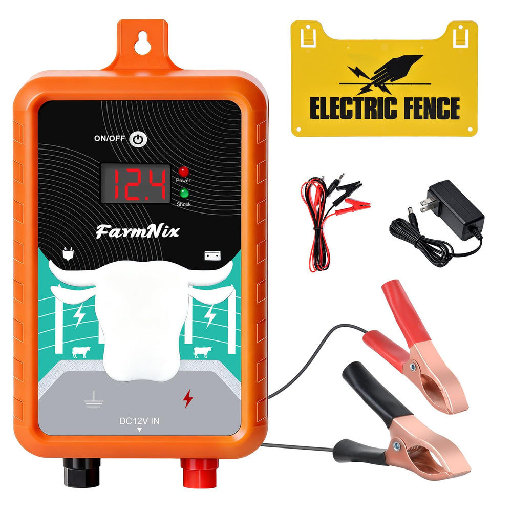 FarmNix front unit view showing controls and sturdy housing benefit secure installation