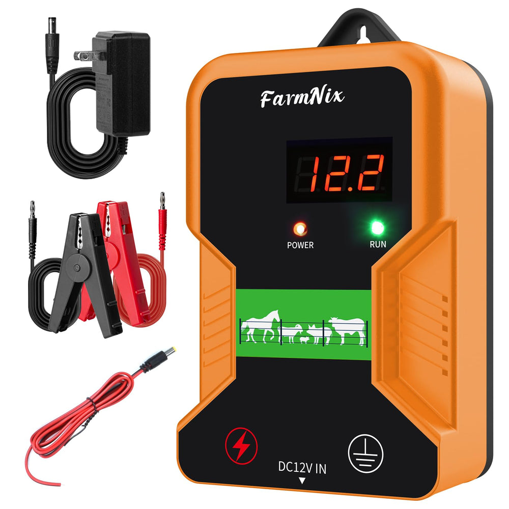 FarmNix front panel view showing compact durable case and controls