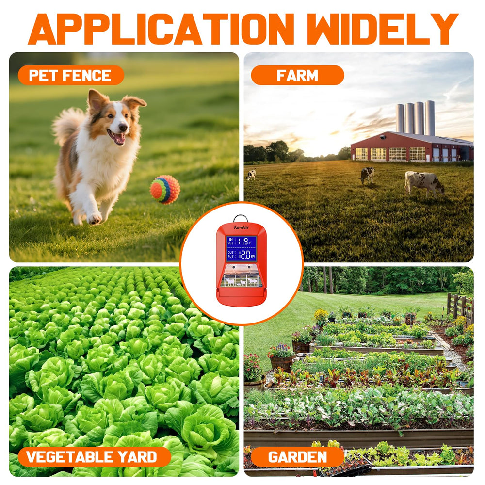 FarmNix in field deterring predators and securing livestock effectively