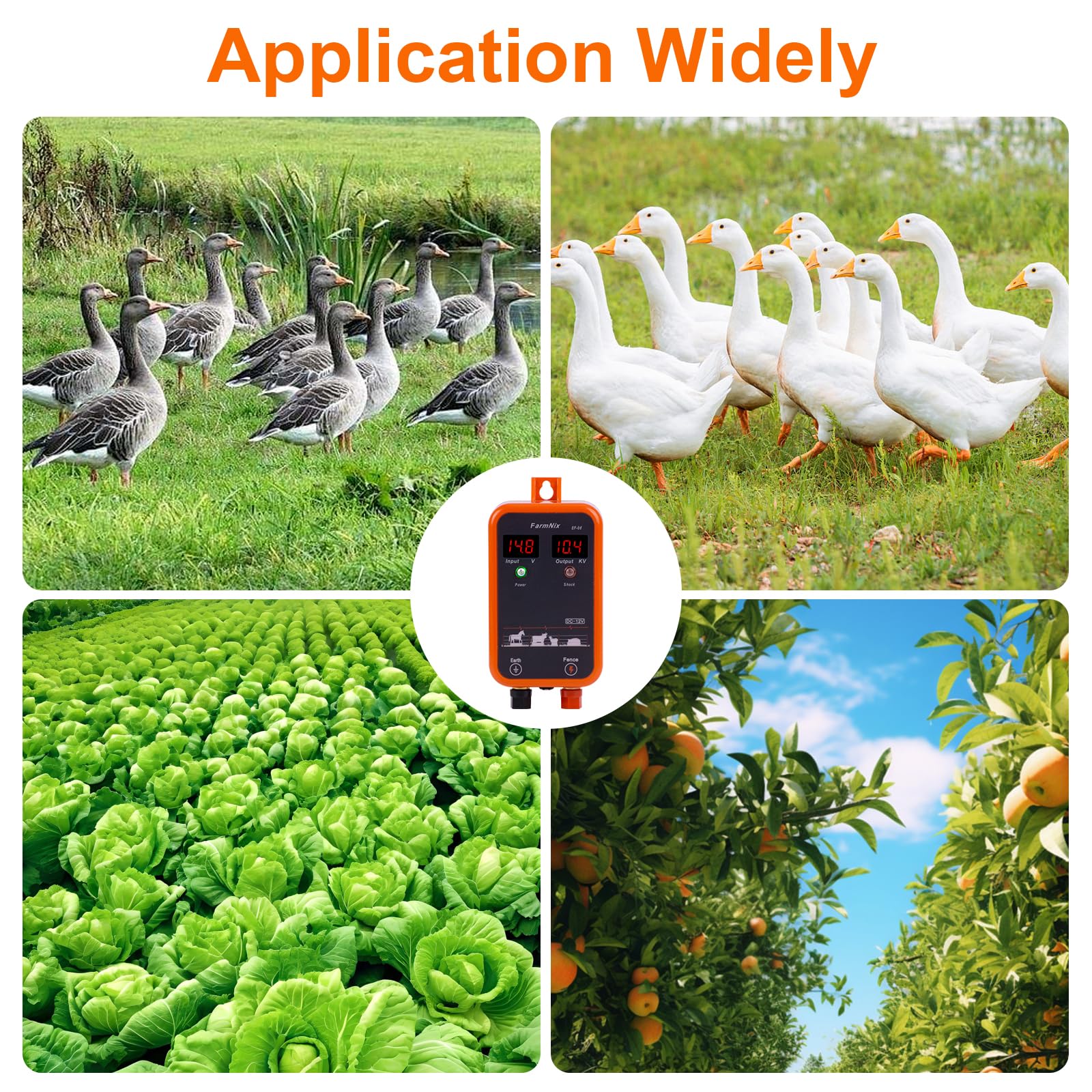 FarmNix operating in bright sun showing reliable all-weather performance
