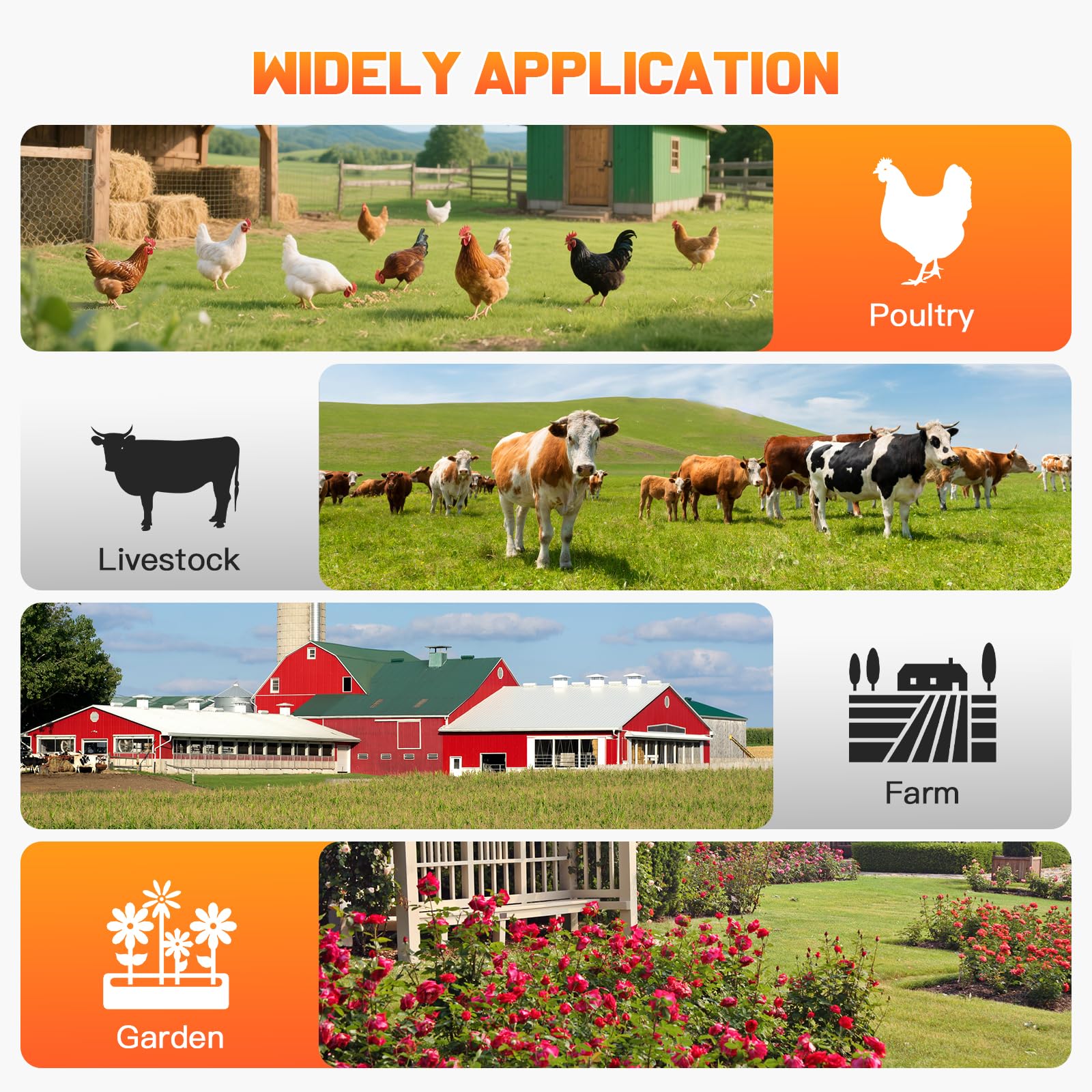 FarmNix electric fence protecting livestock showing effective animal deterrence