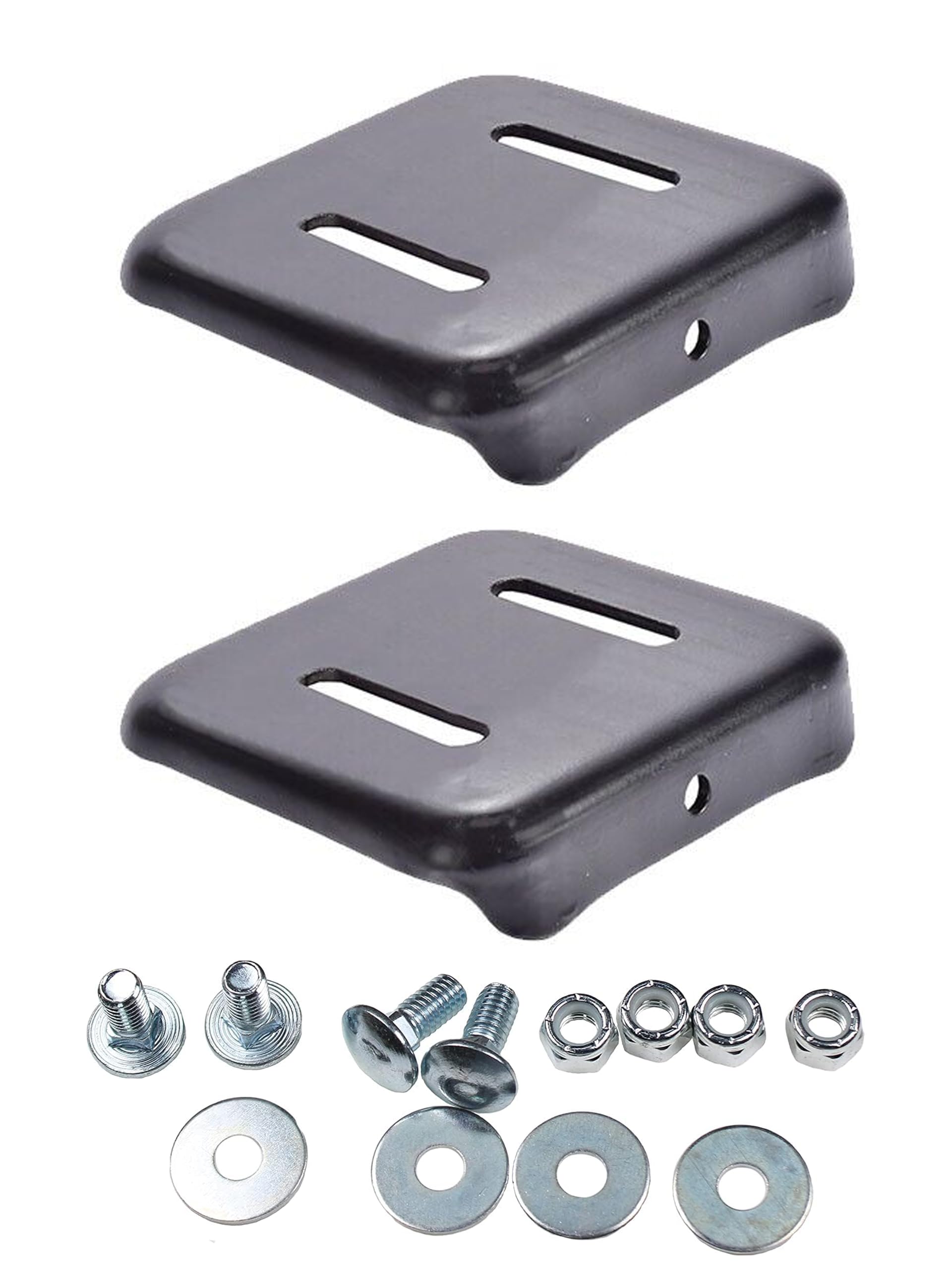 fascinatte front view of skid shoe showing fit and finish benefiting easy replacement