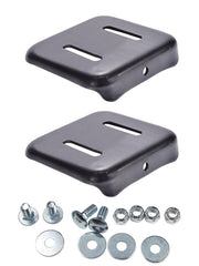 fascinatte front view of skid shoe showing fit and finish benefiting easy replacement