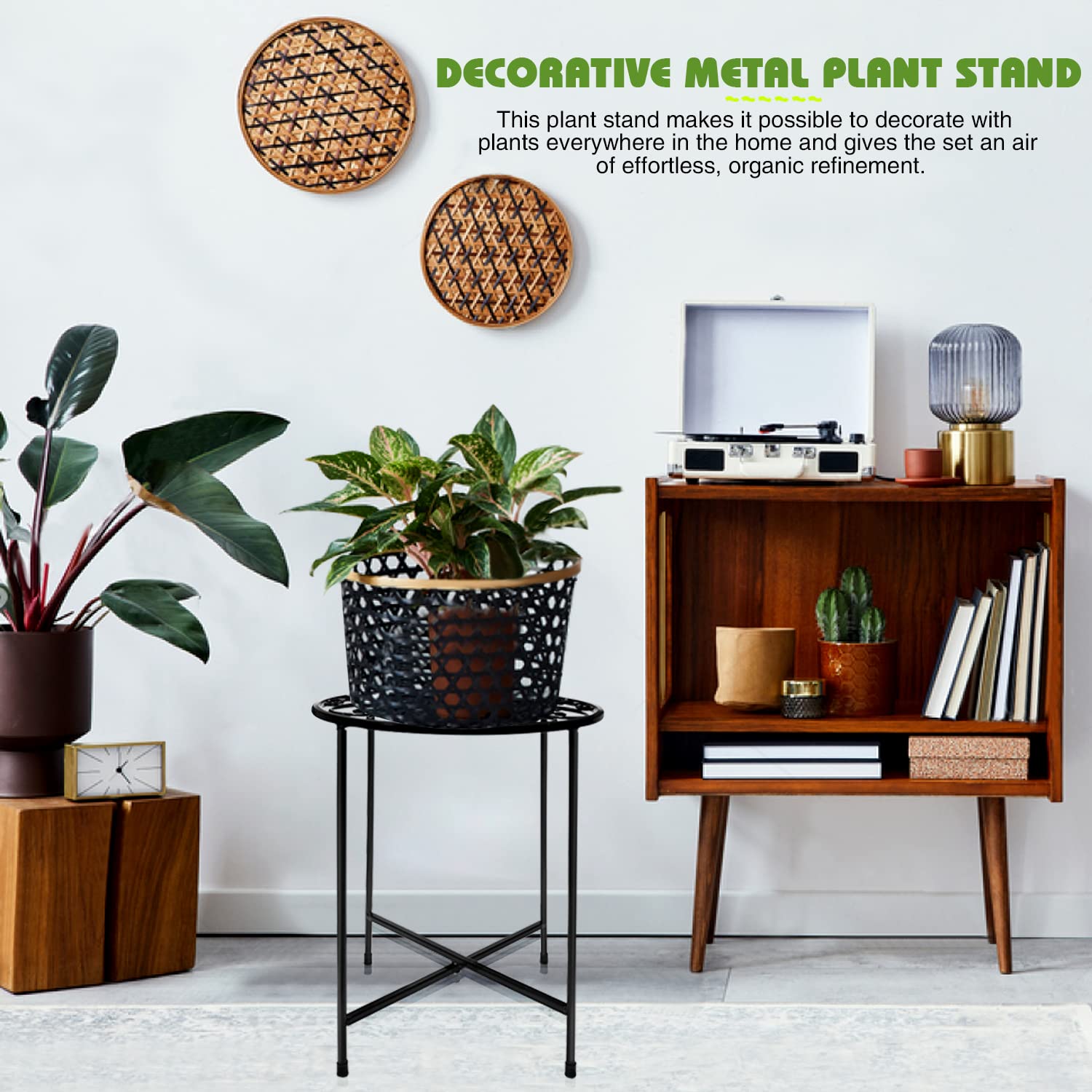 Fashion&cool living room display adding height and visual interest