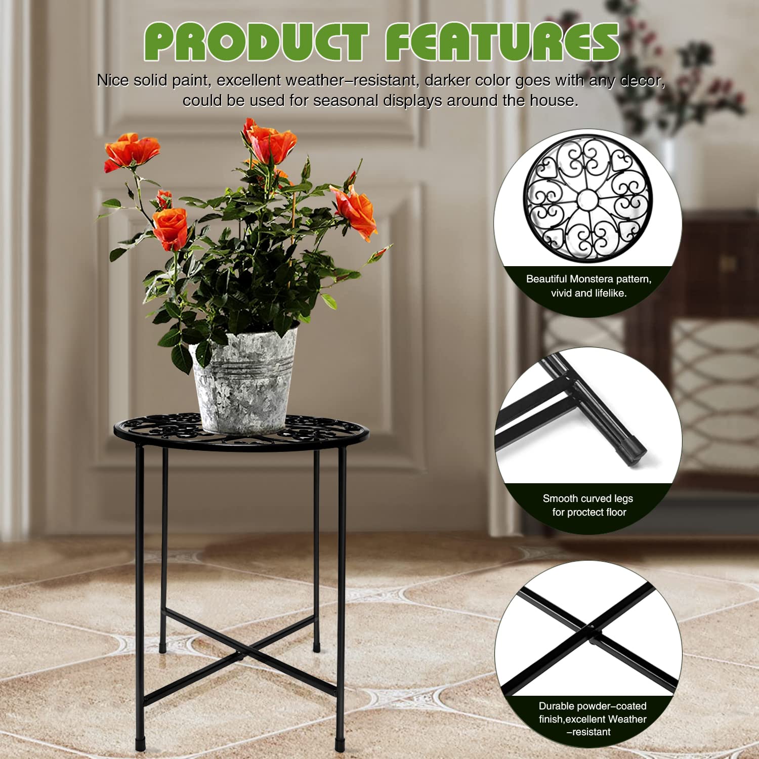 Fashion&cool folded stand compact for easy storage and transport