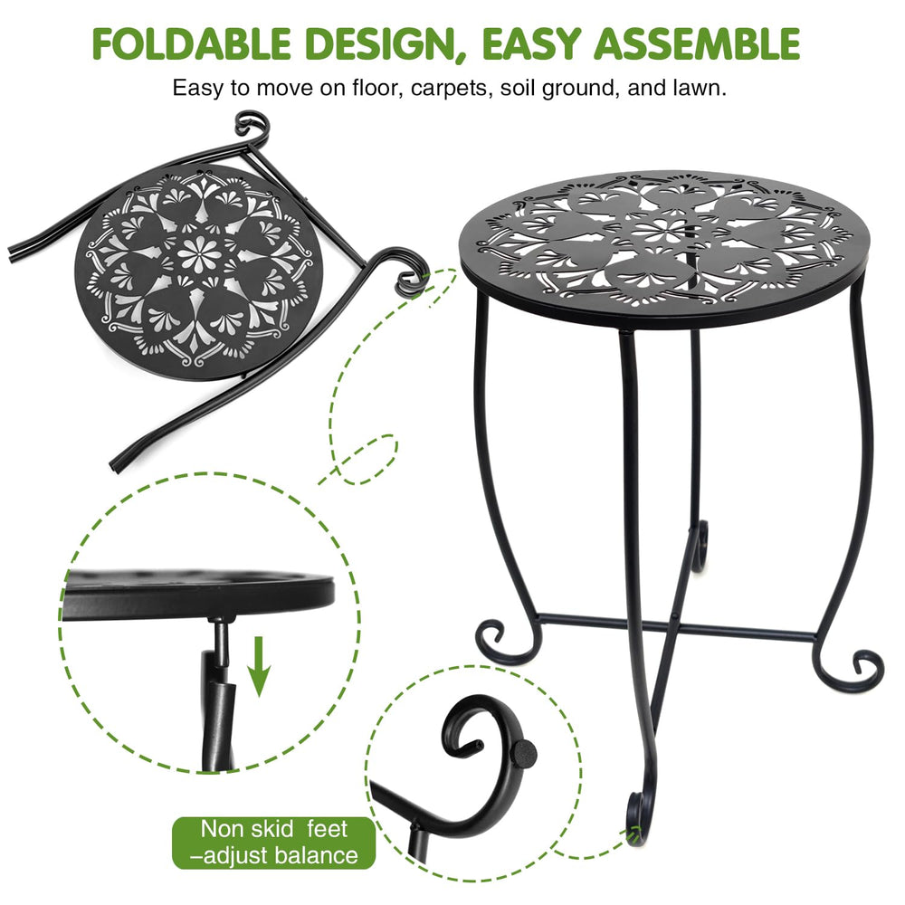 Fashion&cool close-up of carved tabletop pattern highlights decorative drainage benefit