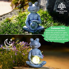 Fashionoda frog top showing solar panel for efficient daytime charging