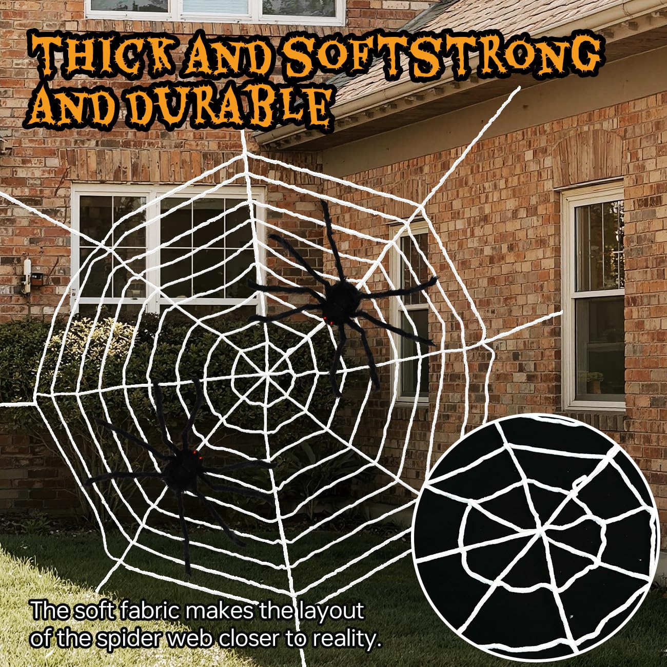 FathiSooc porch ceiling decoration in use adding instant haunted-house atmosphere