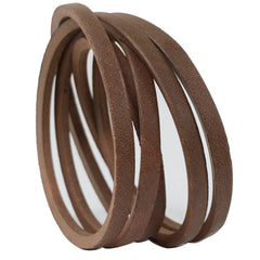 Close-up of Kevlar core in Faugcol belt showing strength and longer wear life