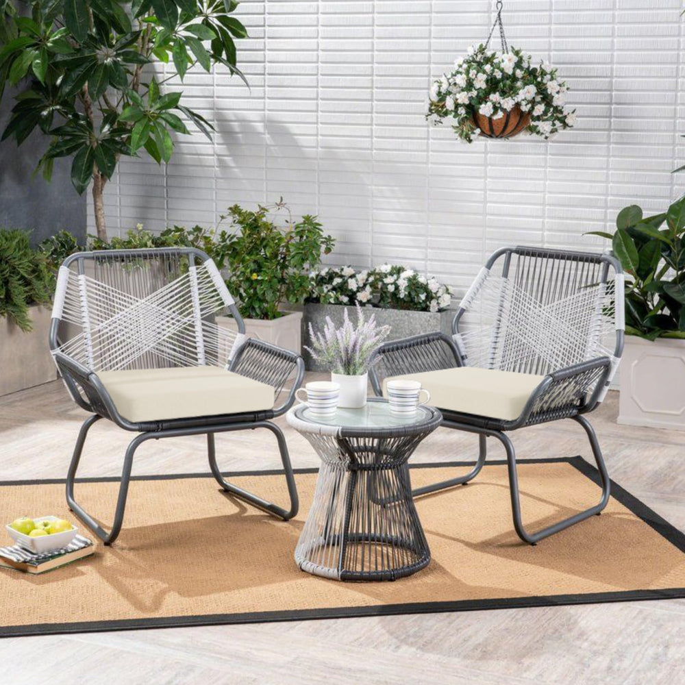 Favofamilie adjustable straps and back ties securing cushions to chair for stability