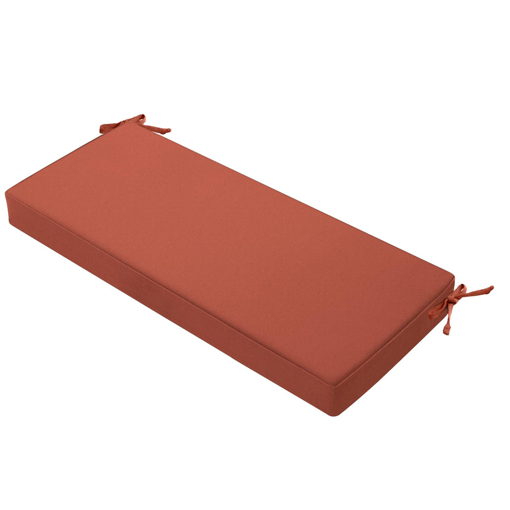 Favoyard cojín para banco frontal con color Spice, mejora apariencia del patio