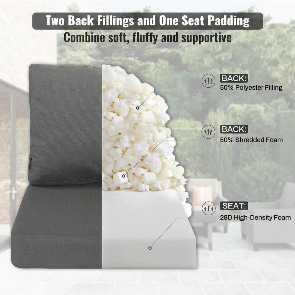 Favoyard foam cross-section revealing 28D high-resilience core that supports and rebounds