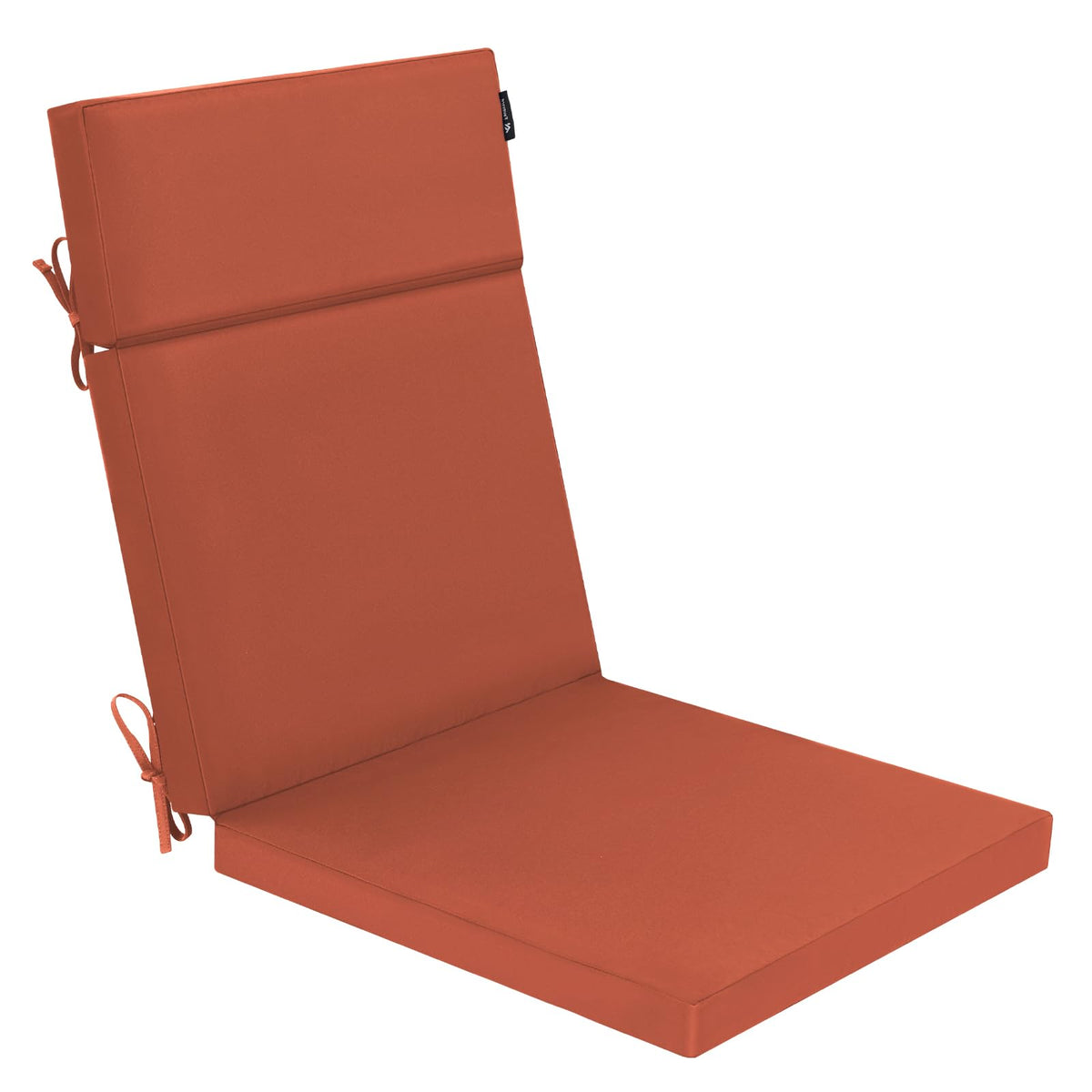 Favoyard front view of spice cushion showing shape and vibrant color benefiting outdoor decor