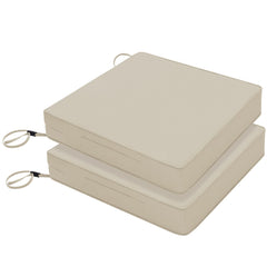 Favoyard front view cushion showing clean lines and weather-ready cover