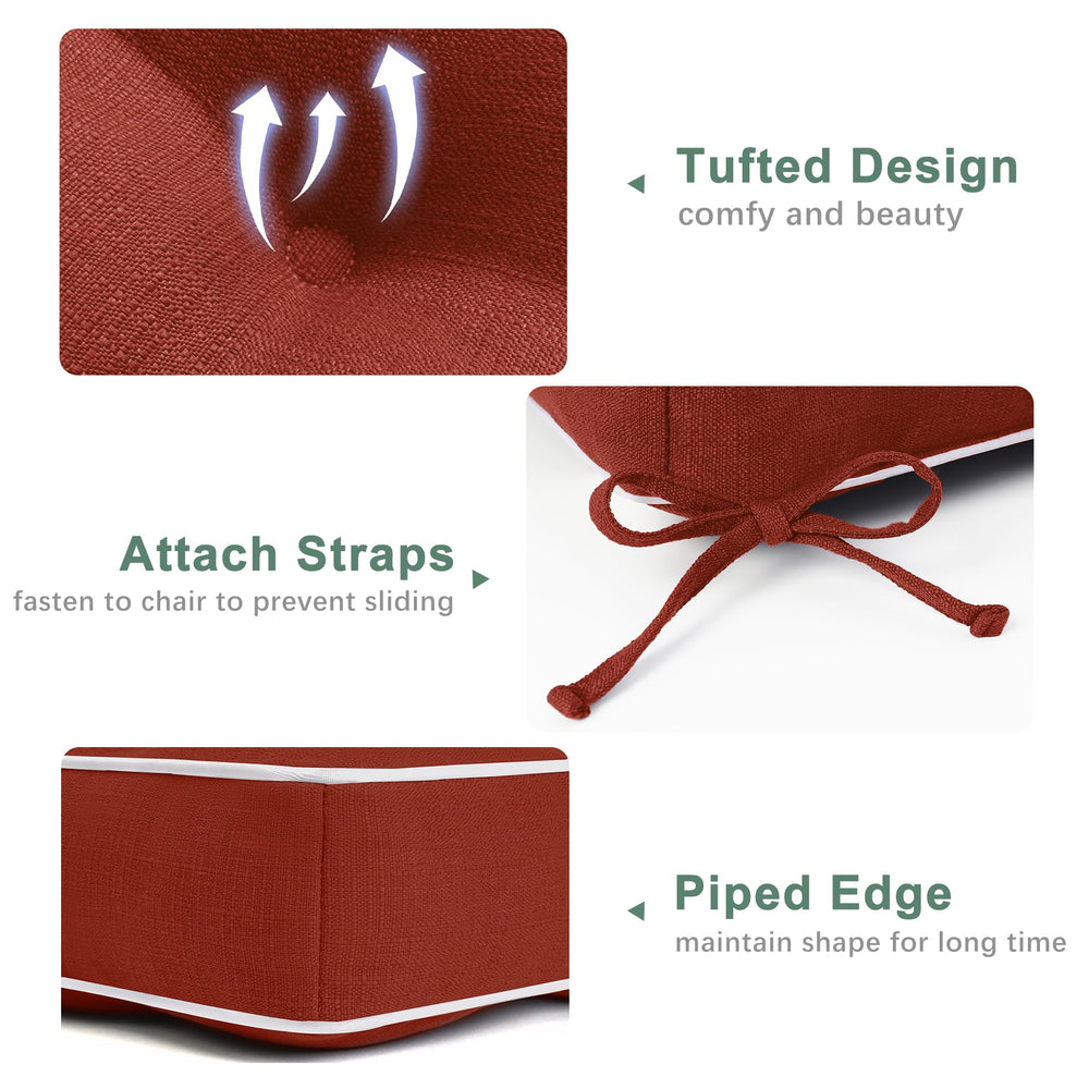 Favoyard cushions on porch setting showing durable style improving outdoor decor