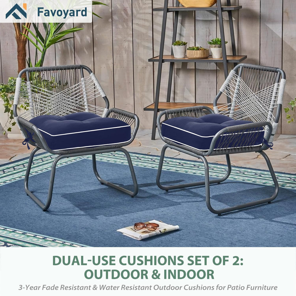 Favoyard piped edge detail showing reinforced seam and maintained cushion shape