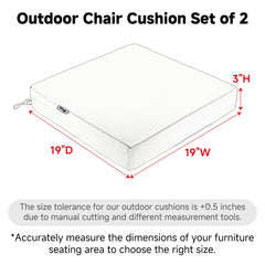 Favoyard side profile showing 3-inch foam thickness for improved seating comfort