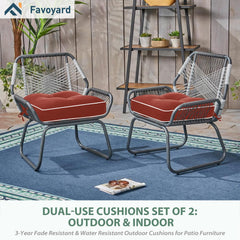 Favoyard cushion side view highlighting piped edge for shape retention