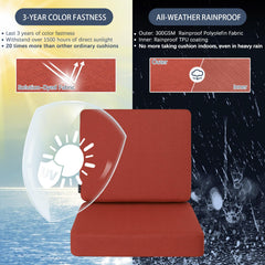 Favoyard side profile showing 3-inch thickness and supportive comfort benefit