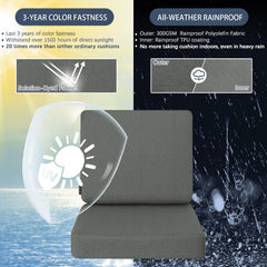 Favoyard side profile showing 4-inch thickness and comfortable foam support