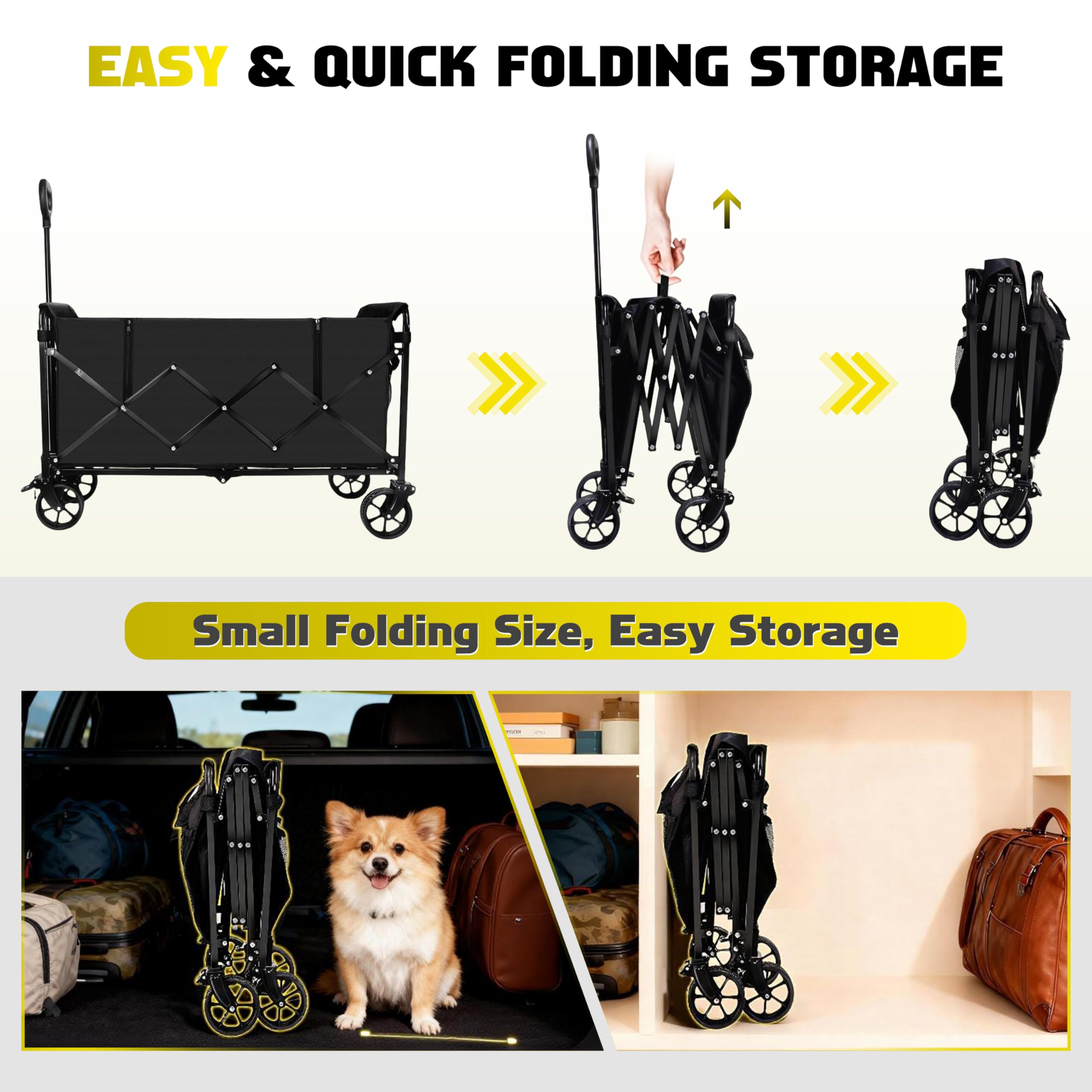 FAVSH tabletop attached overhead showing stable surface for meals and gear organization
