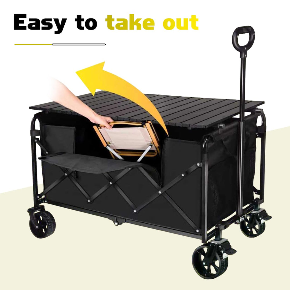 FAVSH wheel and brake close-up showing 360° swivel brake for secure stopping and control