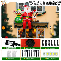 Fayavoo internal LEDs glowing to enhance nighttime holiday atmosphere