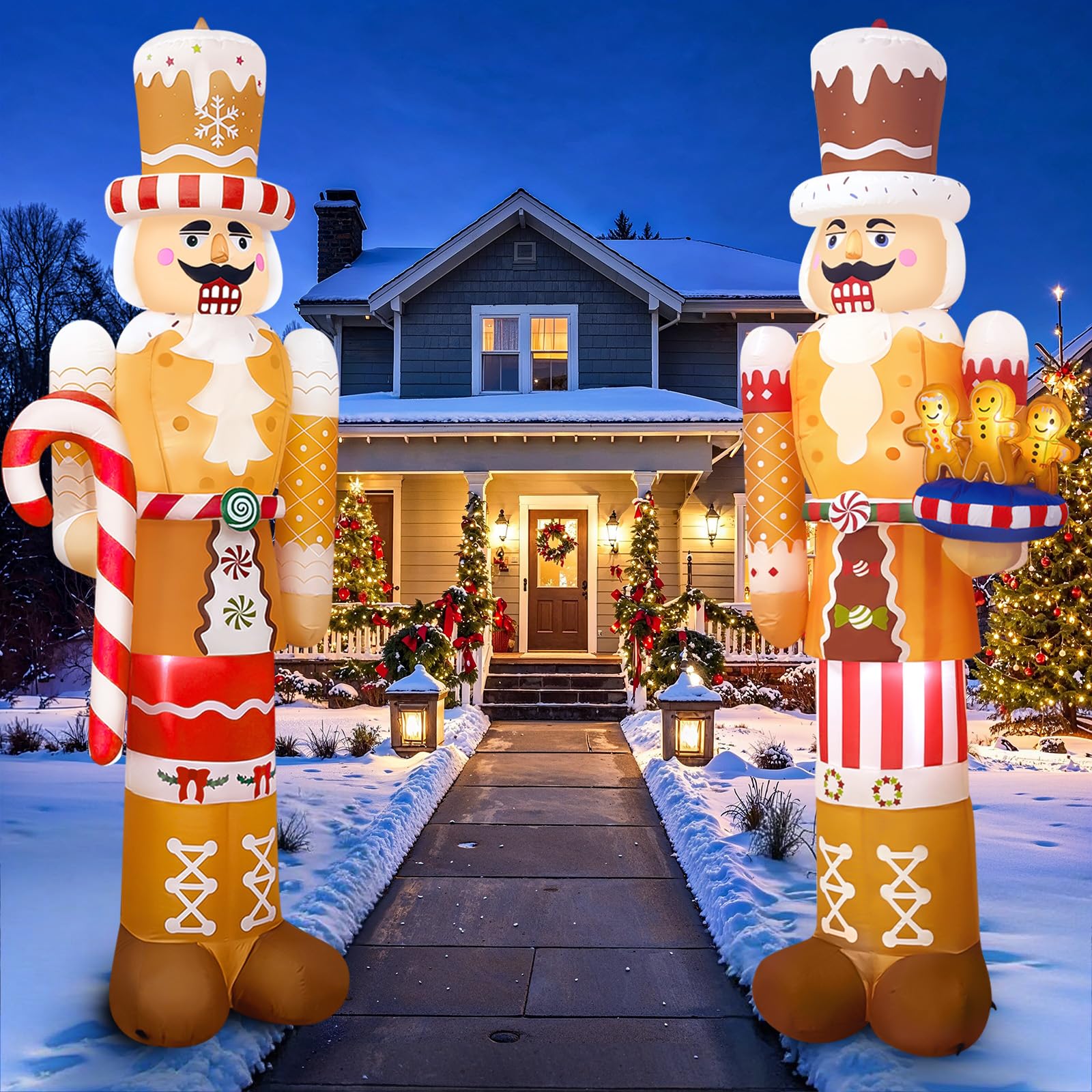Fayavoo porch and lawn lifestyle scene showing cheerful holiday ambience