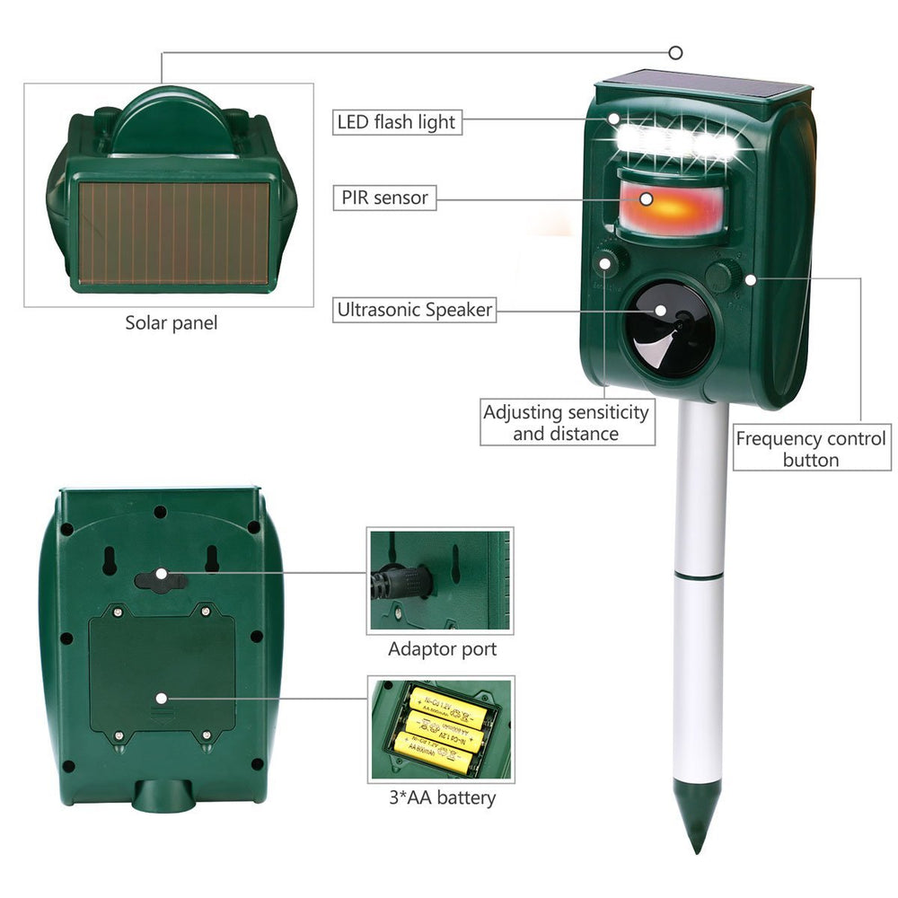 FAYINWBO control knobs close-up displaying sensitivity and frequency dials for precise tuning