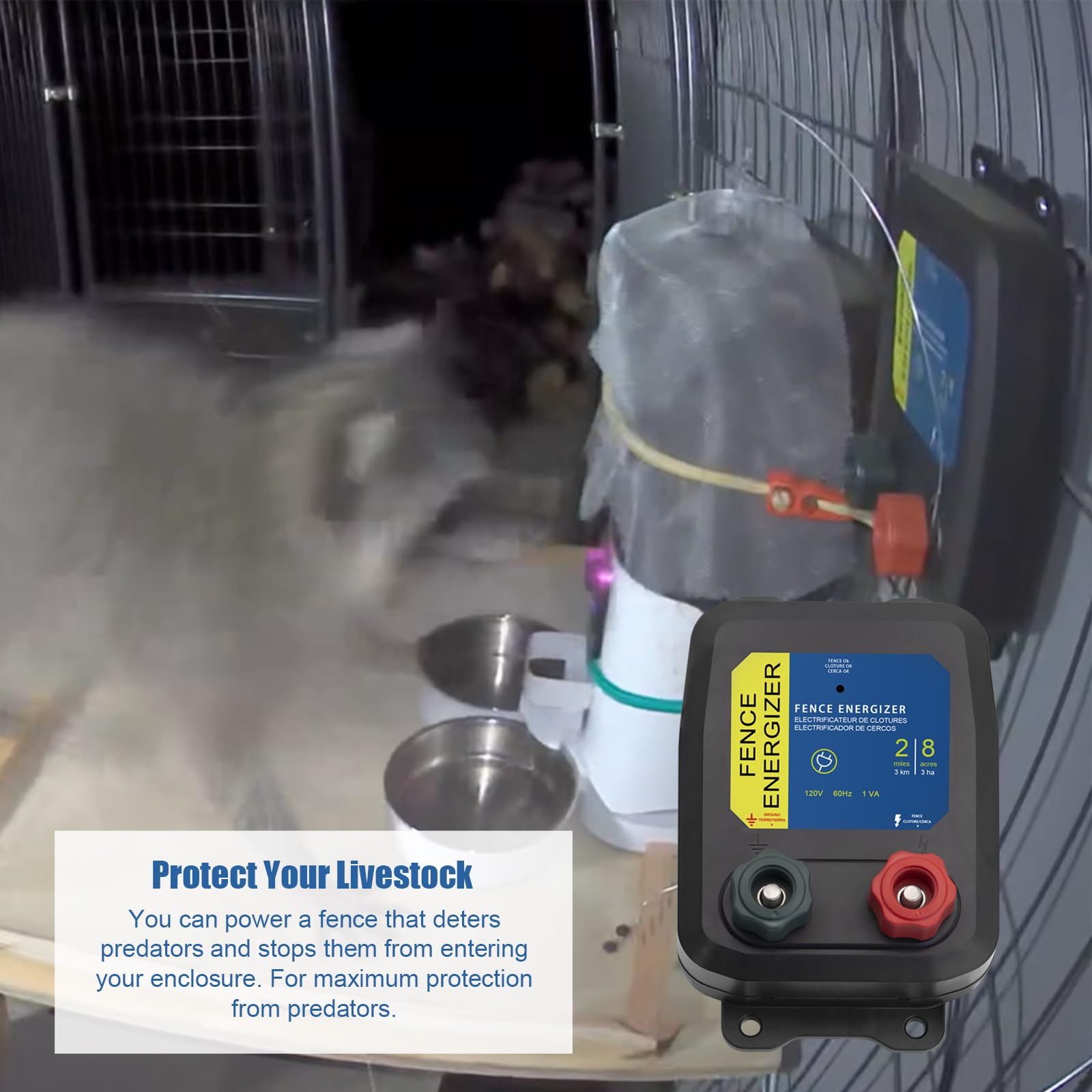 FBULWSEC mounted under shelter outdoors offering protected, reliable operation