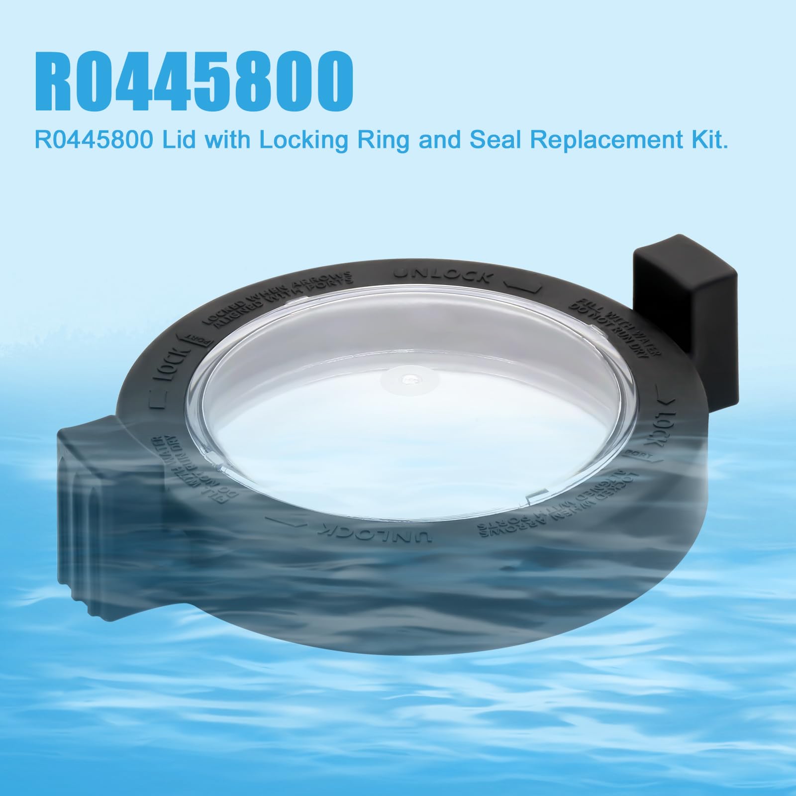FBULWSEC R0445800 installed on a Zodiac Jandy pump showing restored seal benefit