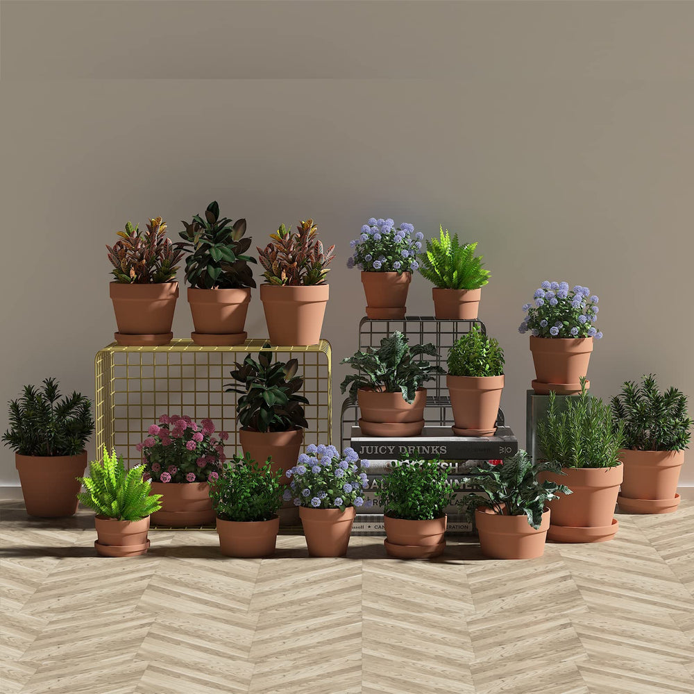 Fcacti painted pots as wedding favors showing customizable decor and gifting use