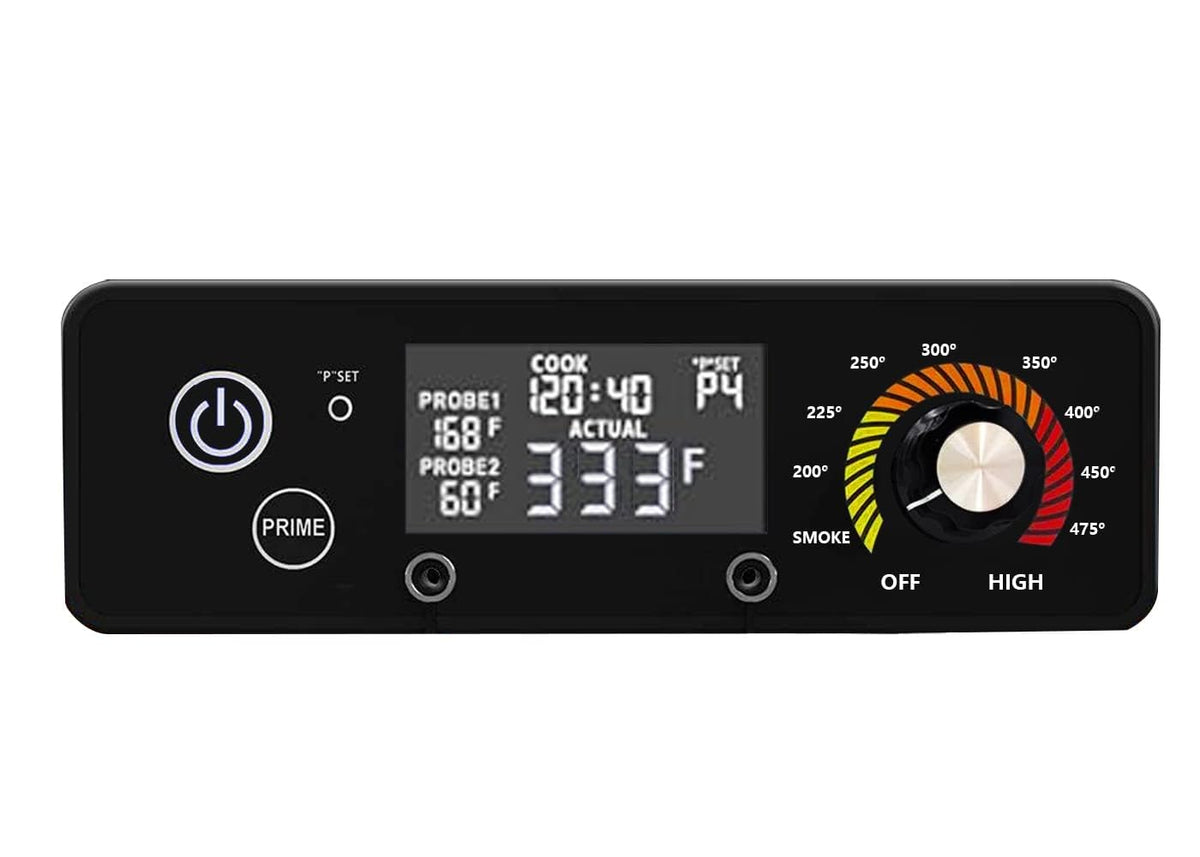 FCCUM control board front panel showing LCD and buttons for easy temperature control