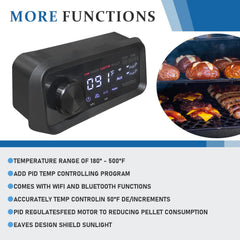 FCCUM dual probe ports detail enabling two-probe cooking accuracy